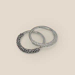 Acacia Rings in Sterling Silver