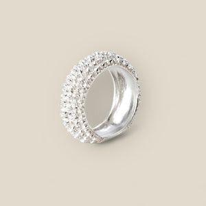 Silver Banksia Bomb Ring 