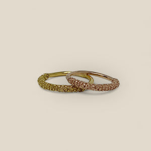 Acacia Ring in Yellow and Rose Gold