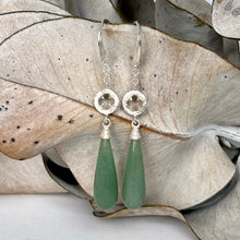 Load image into Gallery viewer, Natura Eucalypt Droip Earrings 